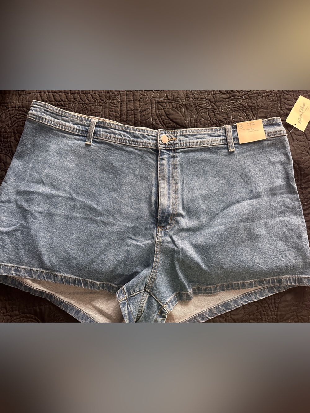 Universal Thread Light Blue Denim Sailor Shorts